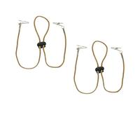 Harilla 2 Uds.Soporte para Servilletas, Babero para Pacientes, Pinzas para Delantal, Correa Cuello, Cordón