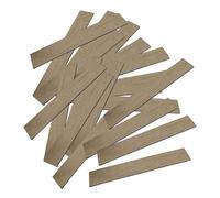 Harilla 20 Baldosas Autoadhesivas para Suelo de Casa de Muñecas, Minitablas Realistas para Muebles de Casa de Muñecas, Roble