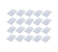 Harilla 20 Piezas Caja de Taladro Organizador Rectangular para Piezas Pequeñas Contenedor Portátil Transparente Material Pp Adecuado para Profesionales y, 5