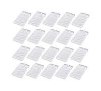 Harilla 20 Piezas Caja de Taladro Organizador Rectangular para Piezas Pequeñas Contenedor Portátil Transparente Material Pp Adecuado para Profesionales y, 3