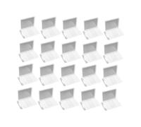 Harilla 20 Piezas Caja de Taladro Organizador Rectangular para Piezas Pequeñas Contenedor Portátil Transparente Material Pp Adecuado para Profesionales y, 1