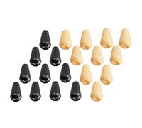 Harilla 20 Piezas de Plástico para Guitarra Eléctrica, Botón de Interruptor de Palanca de 3 Vías