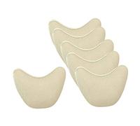 Harilla 3 Pares de Plantillas de Relleno para Puntera de para Mujer, Inserciones para, Soporte para Grandes, Color de piel