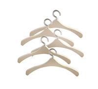 Harilla 5 uds., escala 1:12, colgador de ropa de muñecas de madera, tendedero de ropa, Mini colgador de muñecas, soporte de ropa, accesorios de decoración