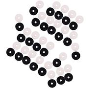 Harilla 50 Piezas de Juntas de Bloqueo de Correa de Seguridad Cubiertas DIY para Guitarra Acústica/eléctrica