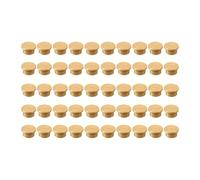 Harilla 50 Piezas Rodamientos Giratorios para Uñas Decoración Accesorios de Joyería Manualidad de Metal Aleación Fácil de Usar Adecuado para Regalo, 8 mm