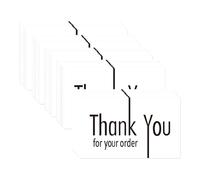 Harilla 50pcs Gracias Por Sus Tarjetas de Pedido, Tarjetas de Bienvenida, Modernos Aprecian Las Operaciones de Paquetes para La de Bien