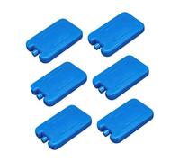 Harilla 6 Piezas Bloques de Hielo Reutilizables Paquete de Enfriamiento para Bolsa Térmica Caja a de Alimentos Bebidas Material PETG, Azul 300ml