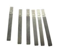 Harilla 6 Piezas Limador de Cejuela Guitarra Juego Archivos de Ranura para Cejuela Herramienta de Reparación Profesional Mango Ergonómico Acero Inoxidable, Acústica 12 a 53