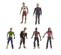 Harilla 6pcs Set Walking Dead Dead Película Personajes de Acción