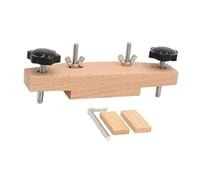 Harilla Abrazadera de Puente de Guitarra Acústica de Madera, Herramienta de Mantenimiento de Guitarra, Herramienta Profesional de Reparación de Guitarra Acúst