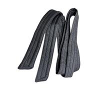 Harilla Abrigo de Plumón para Mujer, Cinturón, Cinturón, Corsé Femenino, Ropa, Decoración, Pretina, Negro Mate, universal