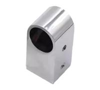 Harilla Accesorios de Tubería de Acero Inoxidable, Soporte de Riel para Ropa, Accesorios de Montaje Robustos, Soporte de Riel para Ropa de Repuesto