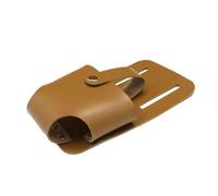 Harilla Accesorios para Portacintas Métricas, Portátiles, para Electricistas, Compensación, Herramientas, Cinta Métrica, Clip para Cinturón, Marrón Claro