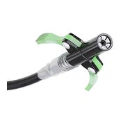 Harilla Acoplador de Grasa Autoblocante Profesional Rápido para Bloquear Boquilla de Grasa Ajuste de Manos Accesorios de actualización sin Fugas, Boquilla + Manguera