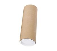 Harilla Almacenamiento de Tubos de Póster con Tapas Tubo Protector Tubo Postal Cartón Tubos de Embalaje Grandes para Planos Contenedor de Almacenamiento de en, 30 CENTIMETROS