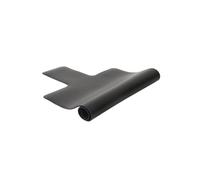 Harilla Almohadilla de Pilates para Reformador Elaborada en PU y Caucho con Agarre Firme Cubierta para Equipo Funcional y Adaptable Proporciona Mayor Confort, Negro, 57CM 97CM 4.5MM