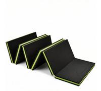 Harilla Almohadilla de Rodillas Portátil Alfombrilla de Trabajo Esterilla de Reparación Colchoneta Plegable Base Acolchada de EVA Diseño Plegable con Asa, Verde
