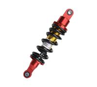 Harilla Amortiguador Trasero Hidráulico Central de 270 Mm, Orificio de 10 Mm, Aleación de Aluminio Fácil de Instalar para Bicicletas de Pozo