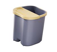 Harilla Bañera de pies con puntos de masaje para una relajación profunda en casa, dormitorio, remojo de pies, uñas de los y tobillos, lavabo portátil para, Azul