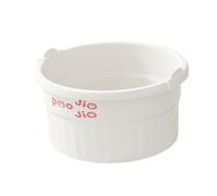 Harilla Bañera para pies, lavapiés, cómoda, portátil, resistente, para uso doméstico y pedicura, Blanco, S