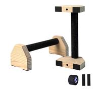 Harilla Barras de Flexiones de Madera para Hombres y Mujeres, 2 Unidades, Resistentes, estables, portátiles, de Entrenamiento en casa para Hacer, 25cm