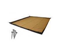 Harilla Barrera contra la Humedad Exterior Manta de Picnic Esterilla de Camping Manta para Impermeable con Tela Oxford y Algodón Adecuada para Playa Jardín Fines de Semana Tamaño, Caqui, 200 200cm
