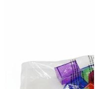 Harilla Bloques Geométricos Juego Educativo Figuras Plásticas Translúcidas para Demostración de Formas y Comparación de Volúmenes Adecuados para Niños Pequeños y Uso Familiar, 5CM, 12PCS Bolsa OPP