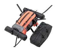 Harilla Bolsa de transporte para equipaje RC, fácil de usar, resistente, pieza de mejora, estuche de viaje para coche modelo realista, Naranja