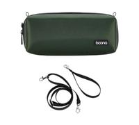 Harilla Bolsa para cortadora de cabello portátil, afeitadora de barba, cuerpo, bikini, ingle, con correa de hombro ajustable, bolsa de almacenamiento para, Verde