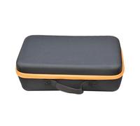 Harilla Bolsa para Electricista Organizador con Cremallera para Herramientas Eléctricas Bolso Portátil con Compartimentos Estuche Resistente y, borde naranja