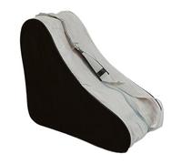 Harilla Bolsa para Patines con Correa de Hombro Ajustable, Bolsa para Patines, Bolsa para Patines de Hielo para Patines de Hockey sobre Hielo, Blanco Negro