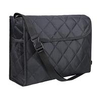Harilla Bolsa para silla de ruedas, accesorios para colgar parte trasera con bolsillo interior de almacenamiento, bolsa, organizador de, negro
