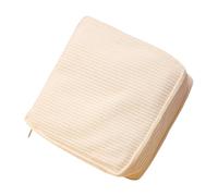 Harilla Bolsas para compresas, bolsa portátil para el período, versátiles, para regalos de cumpleaños, con cremallera, minibolsas para cosméticos, bolsa de, Blanco
