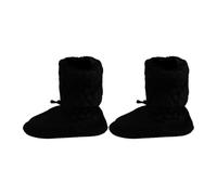 Harilla Botines de Calentamiento, Zapatillas de Ballet y Bota de Baile para Gimnasia y Danza, XL Negra