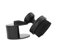 Harilla Brocha para Base Y Polvo Líquido, Brocha Kabuki, Cerdas de Nailon, Aplicación Rápida, Brocha Profesional Portátil para Colorete Facial, Negro