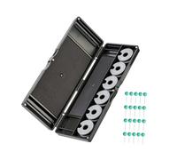 Harilla Caja de Aparejos de Pesca de Carpa, Caja de Almacenamiento para Aparejos de Pesca, Estuche de Almacenamiento para Exteriores