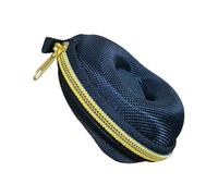 Harilla Caja de Viaje para un Solo Reloj, Funda cartuchera, Interior Resistente a los Golpes, Carcasa Dura Duradera, Color Negro para Relojes de Pulsera
