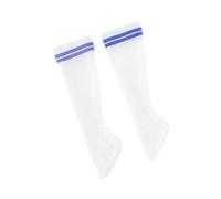 Harilla Calcetines de terneros a Escala 1/6 muñecas vestidas de Accesorio, calcetín de Tubo Casual para muñeca Femenina de 12 '' Pulgadas, Figuras de acción, Azul