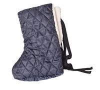 Harilla Calentador de pies cómodo, accesorios de protección gruesos, suave, reutilizable, para mujeres y hombres, lavable, calcetín de protección