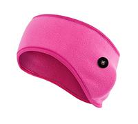 Harilla Calentadores para los oídos Diadema Protectores para los oídos Deportes Headwrap Cómoda cubierta para los oídos Orejeras de invierno con, Rosado