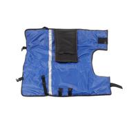 Harilla Calf Abrigo Chaleco Manta Ropa de Tela Oxford Impermeable Transpirable y Fácil de Limpiar con Bandas Reflectantes Adecuada para Uso Nocturno Establos