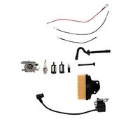 Harilla Carburador, Bobina de Encendido, Filtro de Aceite, Bujía, Kit de 12 Piezas para 021 023 025 MS210 MS230 para