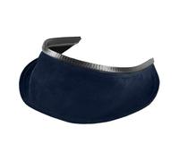Harilla Casco de soldadura envolvente con pechera dividida profesional para con chorro de, fácil instalación, protección para el cuello, cubierta, Azul Oscuro