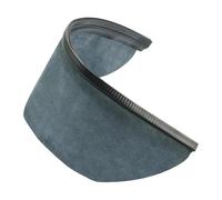 Harilla Casco de soldadura envolvente con pechera dividida profesional para con chorro de, fácil instalación, protección para el cuello, cubierta, Gris Azulado