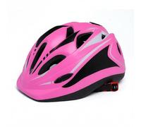 Harilla Casco Infantil Deportivo con Combinación de Materiales Resistentes Interior Acolchado y Diseño Aerodinámico Adecuado para Niños Juegos al Aire Libre, Rosa, S08