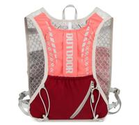 Harilla Chaleco de Hidratación para Exterior Chaleco Mochila Deportiva Running Trail Ciclismo con Paneles de Malla Transpirable Bolsillos con Cremallera y