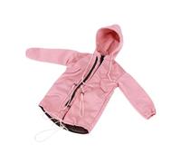 Harilla Chaqueta de Ropa Femenina Escala 1/6, Elegante Chaqueta de Larga para Figura Coleccionable de Mujer, Abrigo Informal para Figura de acción de 12, Rosa