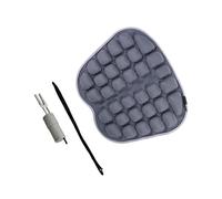 Harilla Cojín de asiento inflable de aire premium - Cojín de silla para silla de ruedas - Alfombra transpirable para durante mucho tiempo - gris