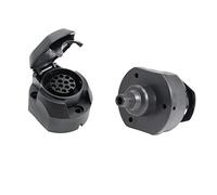 Harilla Conector de Portalámparas para Remolque de Barco con Tapa Resistente a La Intemperie